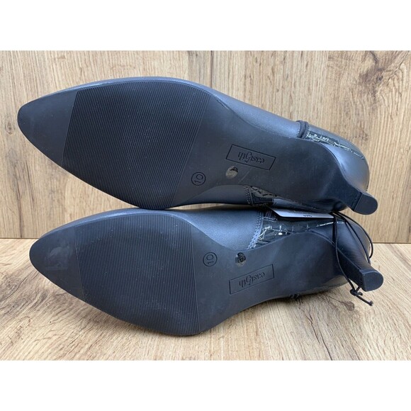 East 5th Fifth Freya Booties Women's 10 M Dark Gray Memory Foam 100-1249 0117 - Picture 5 of 16